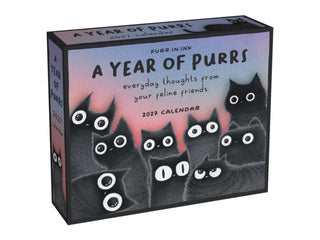 Cover image for 9798881609665 - A Year of Purrs 2027 Day-to-Day Calendar