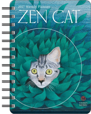 Cover image for 9798881610111 - Zen Cat 2027 Weekly Planner Calendar