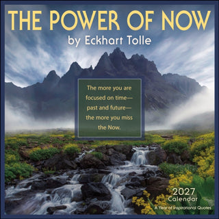 Cover image for 9798881610432 - Power of Now 2027 Wall Calendar