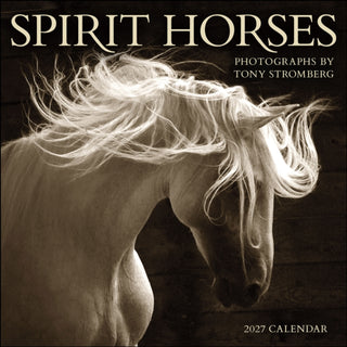 Cover image for 9798881610470 - Spirit Horses 2027 Wall Calendar by Tony Stromberg