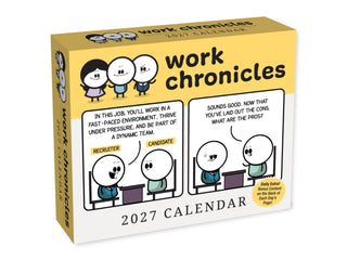 Cover image for 9798881610524 - Work Chronicles 2027 Day-to-Day Calendar