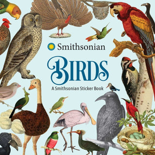 Cover image for 9798881610975 - Birds: A Smithsonian Sticker Book
