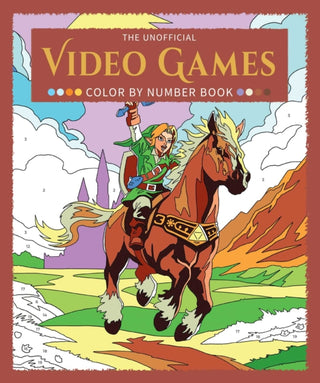 Cover image for 9798881612009 - The Unofficial Video Games Color by Number Book