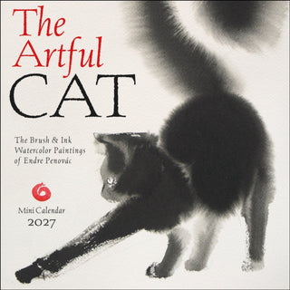 Cover image for 9798881614287 - Artful Cat 2027 Mini Wall Calendar
