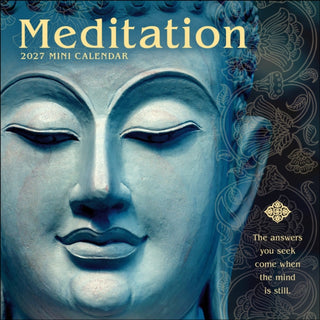 Cover image for 9798881614294 - Meditation 2027 Mini Wall Calendar