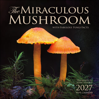 Cover image for 9798881614324 - Miraculous Mushroom 2027 Mini Wall Calendar