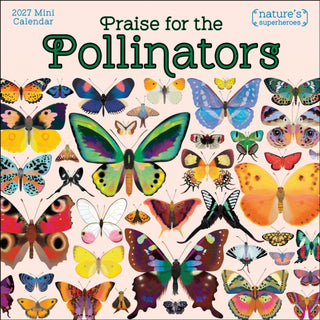 Cover image for 9798881614331 - Praise for the Pollinators 2027 Mini Wall Calendar
