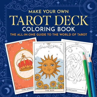 Cover image for 9798886081428 - Make Your Own Tarot Deck Coloring Book