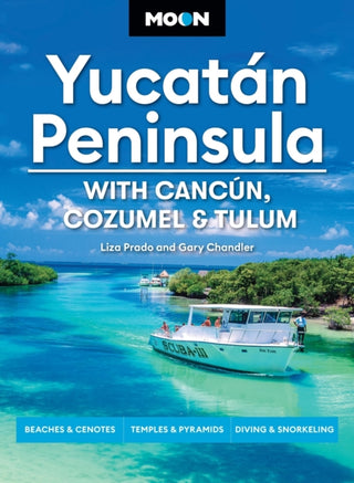 Cover image for 9798886470062 - Moon Yucatan Peninsula (Fourteenth Edition)