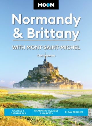 Cover image for 9798886471205 - Moon Normandy & Brittany: With Mont-Saint-Michel (Third Edition)