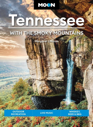 Cover image for 9798886471403 - Moon Tennessee: With the Smoky Mountains (Tenth Edition)