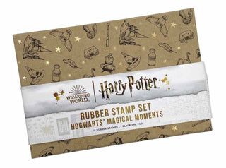 Cover image for 9798886631067 - Harry Potter: Hogwarts Magical Moments Rubber Stamp Set