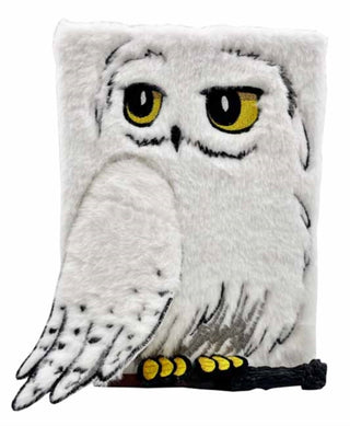 Cover image for 9798886633849 - Harry Potter: Hedwig Plush Journal