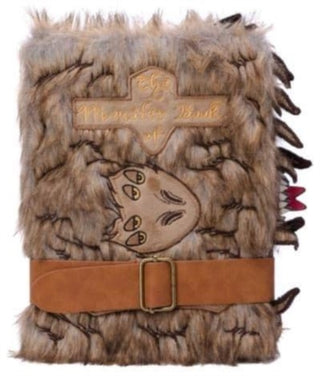 Supplemental image for 9798886633856 - Harry Potter: Monster Book of Monsters Plush Journal