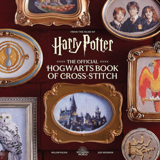 Cover image for 9798886633917 - Harry Potter: The Official Hogwarts Book of Cross-Stitch