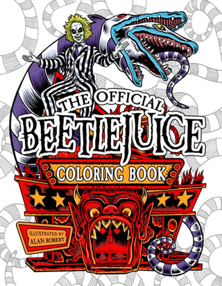 Cover image for 9798886635744 - Beetlejuice: The Official Coloring Book