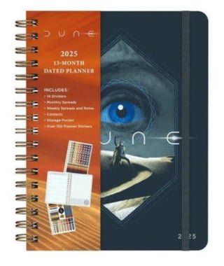 Cover image for 9798886637137 - 2025 Dune: Part 2 13-Month Weekly Planner