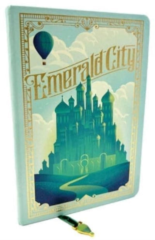 Cover image for 9798886637380 - Wicked: Emerald City Journal with Ribbon Charm