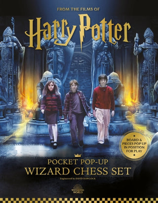 Supplemental image for 9798886638042 - Harry Potter: The Pocket Pop-Up Wizard Chess Set