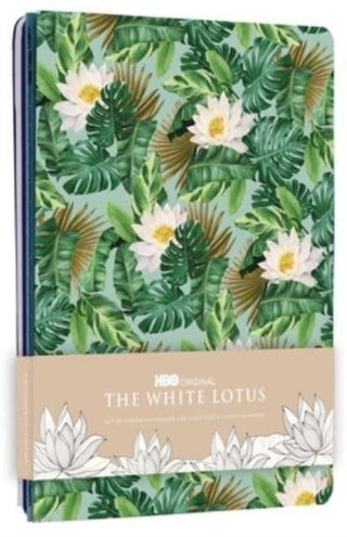 Cover image for 9798886638479 - The White Lotus Sewn Notebook Collection (Set of 3)