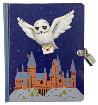 Cover image for 9798886638738 - Harry Potter: Hedwig Squishy Lock & Key Diary
