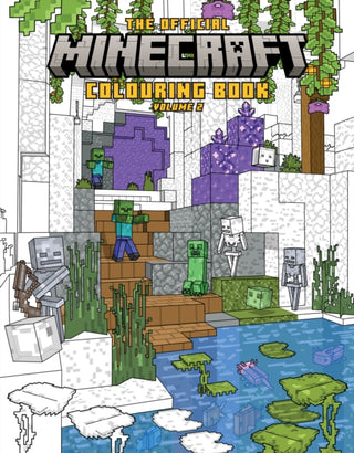 Cover image for 9798886639407 - The Official Minecraft Colouring Book, Volume 2
