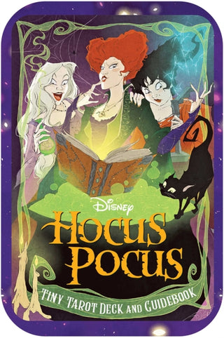 Cover image for 9798886639506 - Hocus Pocus Tiny Tarot Deck and Guidebook