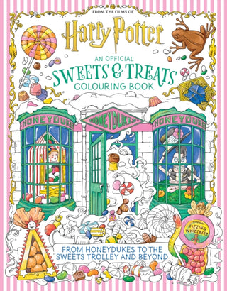 Cover image for 9798886639889 - Harry Potter: An Official Sweets and Treats Colouring Book