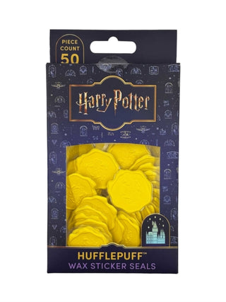 Cover image for 9798886639933 - Harry Potter: Hufflepuff Wax Sticker Seals (Set of 50)