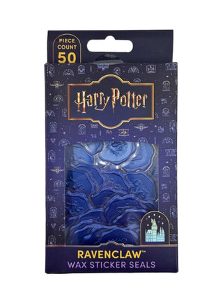 Cover image for 9798886639940 - Harry Potter: Ravenclaw Wax Sticker Seals (Set of 50)