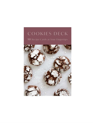 Cover image for 9798886742855 - Williams Sonoma Cookies Recipe Deck