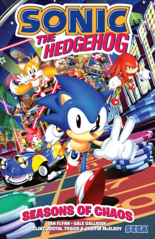 Cover image for 9798887240305 - Sonic the Hedgehog: Seasons of Chaos
