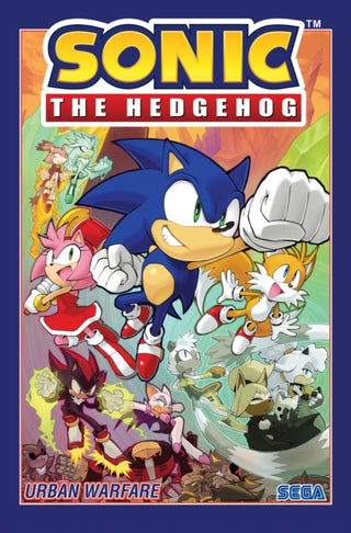 Cover image for 9798887240411 - Sonic the Hedgehog, Vol. 15: Urban Warfare