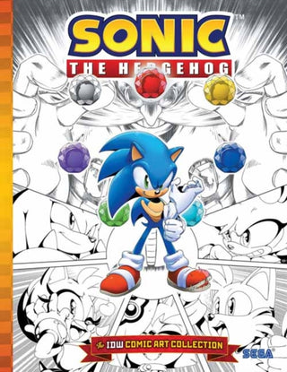 Supplemental image for 9798887240428 - Sonic the Hedgehog: The IDW Comic Art Collection