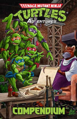 Cover image for 9798887240855 - Teenage Mutant Ninja Turtles Adventures Compendium, Vol. 1