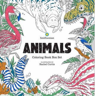 Cover image for 9798887241067 - Animals: A Smithsonian Coloring Book Box Set