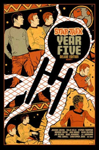 Cover image for 9798887241241 - Star Trek: Year Five Deluxe Edition--Book Two