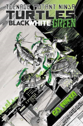 Supplemental image for 9798887241579 - Teenage Mutant Ninja Turtles: Black, White, and Green