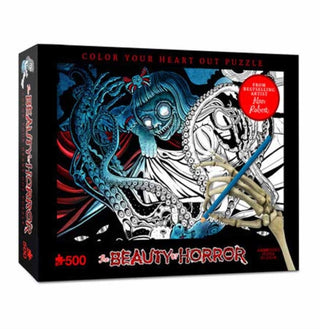 Supplemental image for 9798887241807 - The Beauty of Horror Puzzle