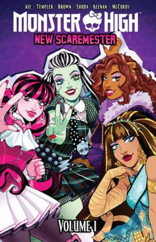 Cover image for 9798887242590 - Monster High: New Scaremester, Vol. 1