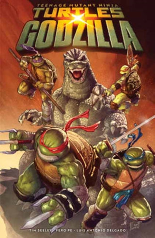 Cover image for 9798887245096 - Teenage Mutant Ninja Turtles x Godzilla