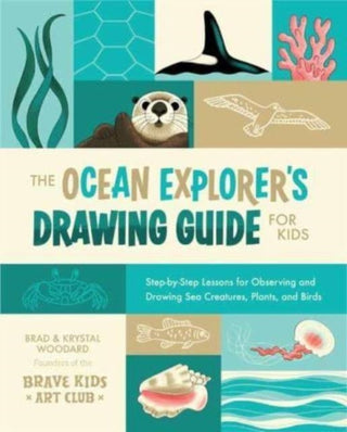 Cover image for 9798888141526 - The Ocean Explorer's Drawing Guide for Kids