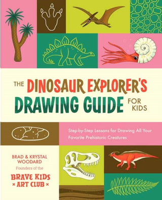 Cover image for 9798888142455 - The Dinosaur Explorer's Drawing Guide For Kids