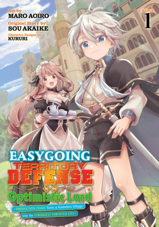 Cover image for 9798888433195 - Easygoing Territory Defense by the Optimistic Lord: Production Magic Turns a Nameless Village into the Strongest Fortified City (Manga) Vol. 1