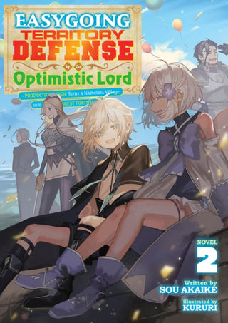 Cover image for 9798888435830 - Easygoing Territory Defense by the Optimistic Lord: Production Magic Turns a Nameless Village into the Strongest Fortified City (Light Novel) Vol. 2
