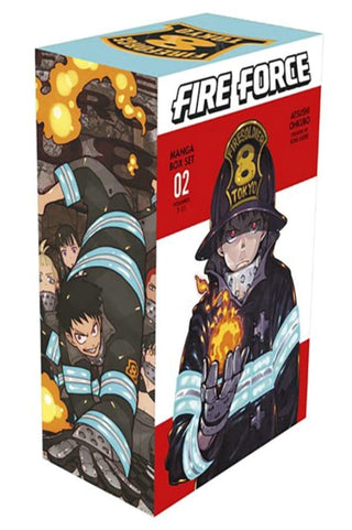Supplemental image for 9798888772591 - Fire Force Manga Box Set 2 (Vol.7-11)