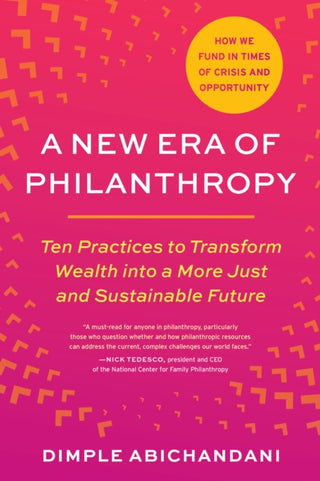 Cover image for 9798889841388 - A New Era of Philanthropy