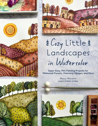 Cover image for 9798890034298 - Cozy Little Landscapes in Watercolor