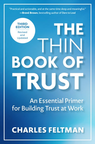 Cover image for 9798890570390 - The Thin Book of Trust, Third Edition