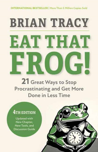 Cover image for 9798890570925 - Eat That Frog!, Fourth Edition